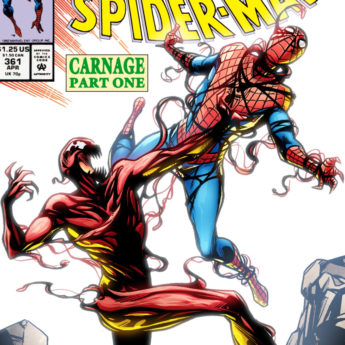Carnage anniversary – Comic cover remake