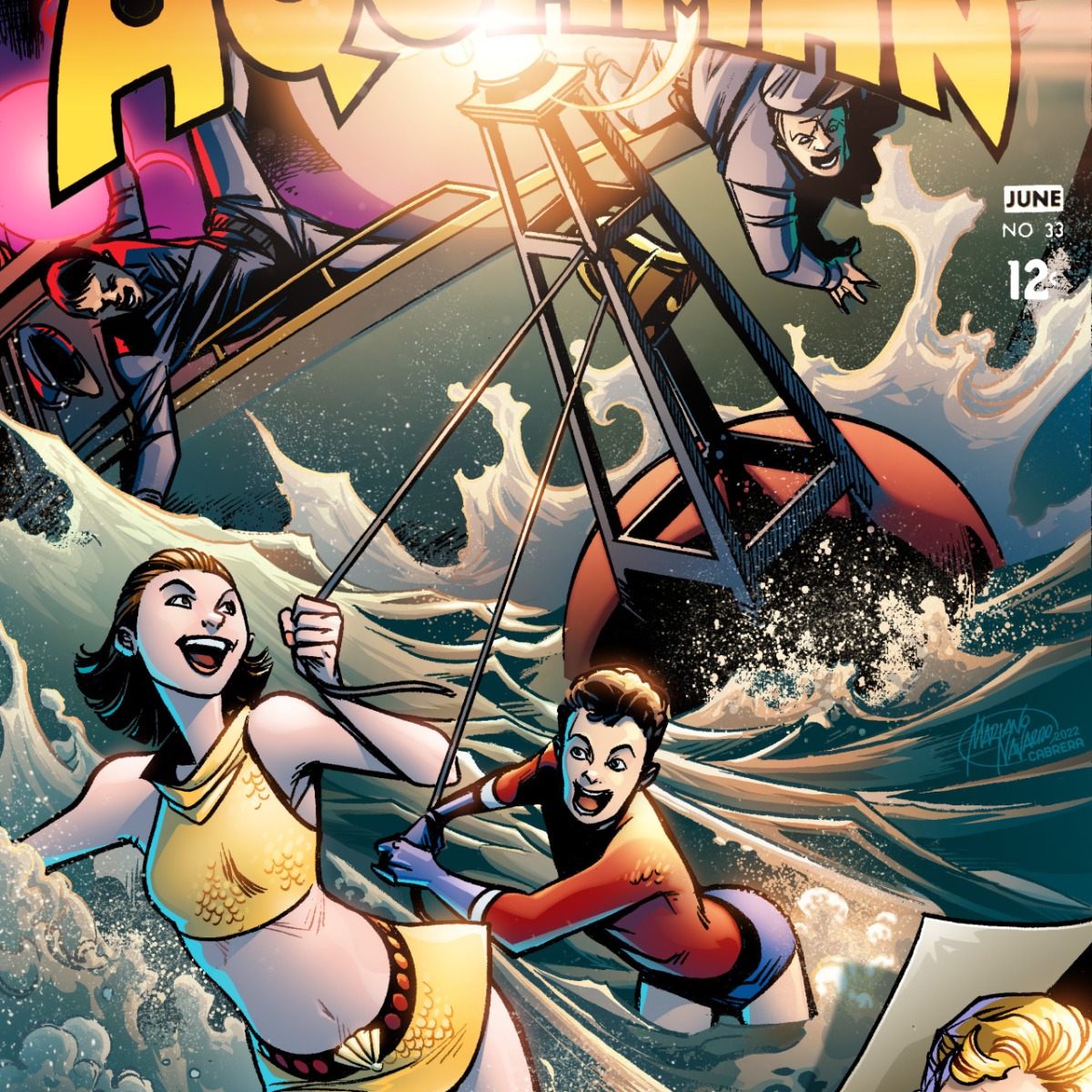 Aquagirl anniversary – Comic cover remake