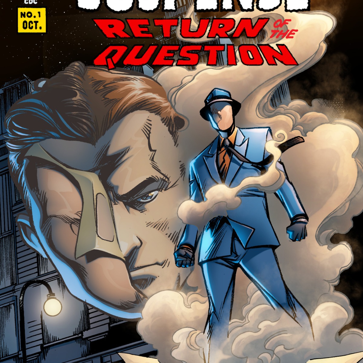 The Question anniversary – Comic cover remake