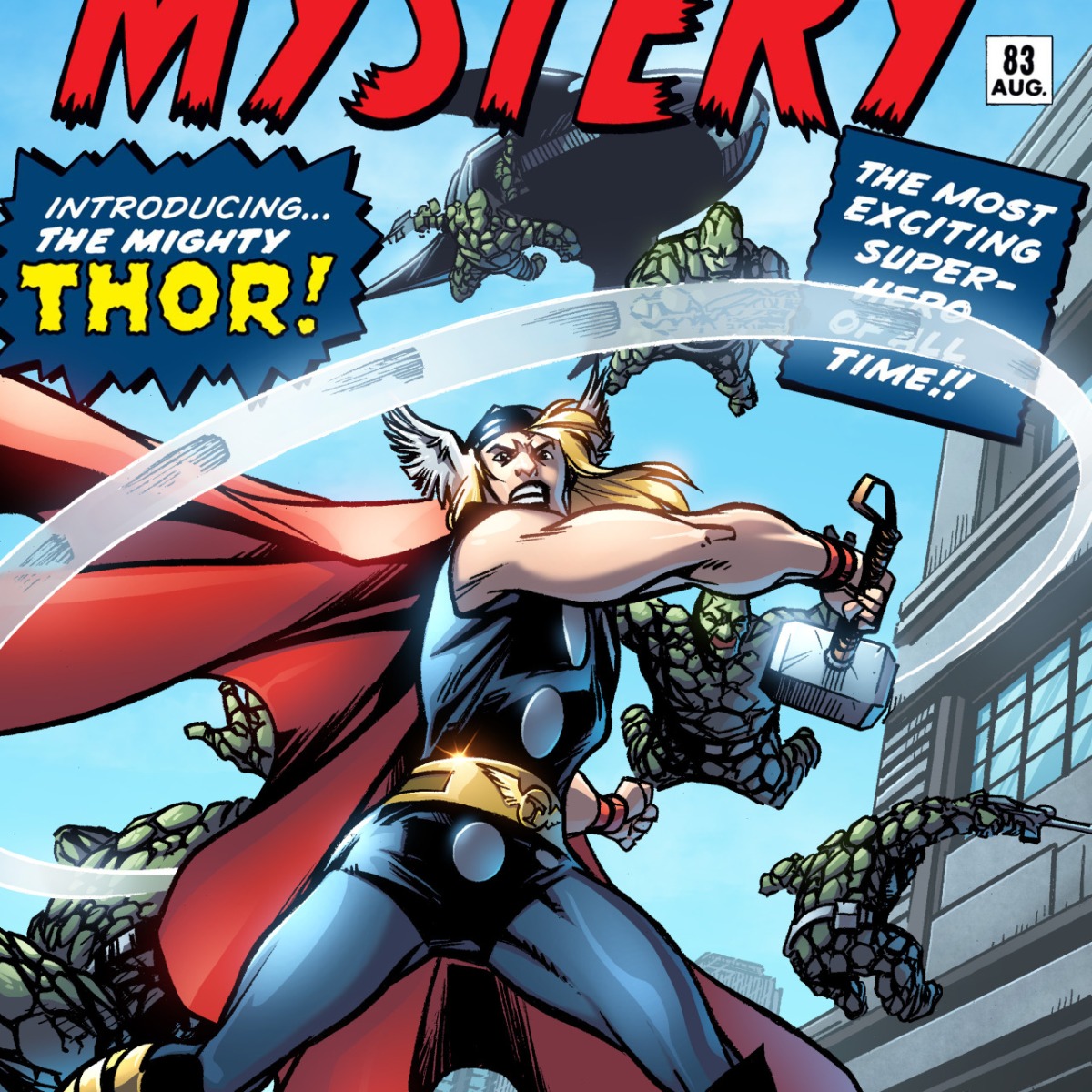 Thor anniversary – Comic cover remake