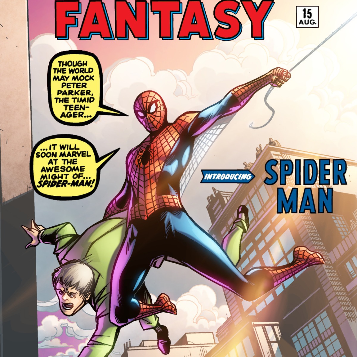 SpiderMan anniversary – Comic cover remake