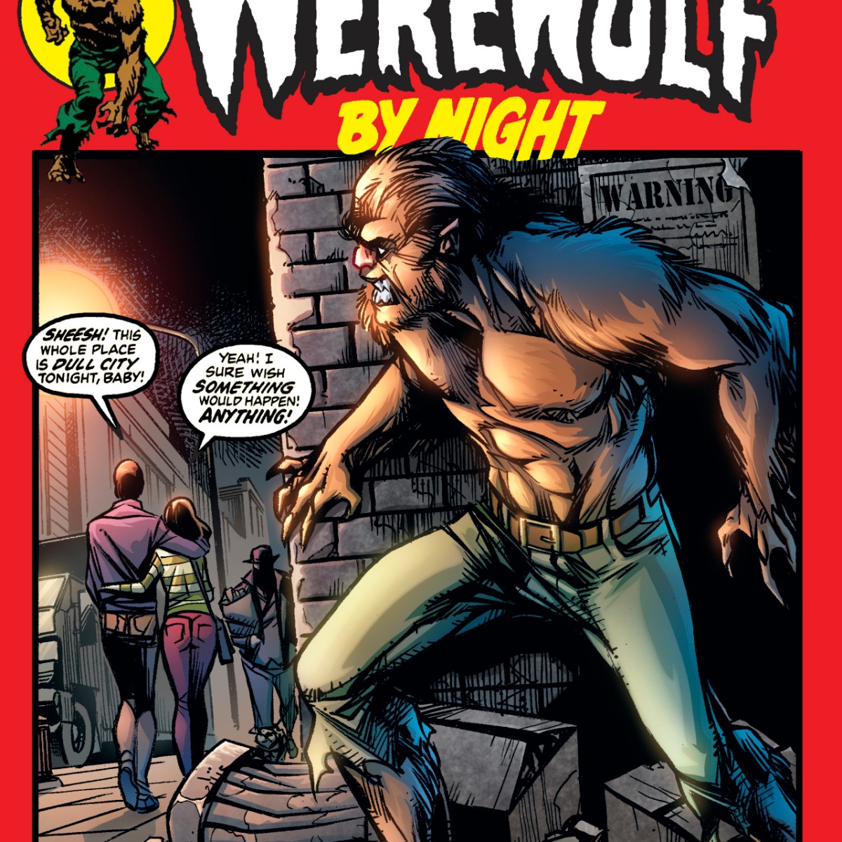 Werewolf By Night anniversary – Comic cover remake