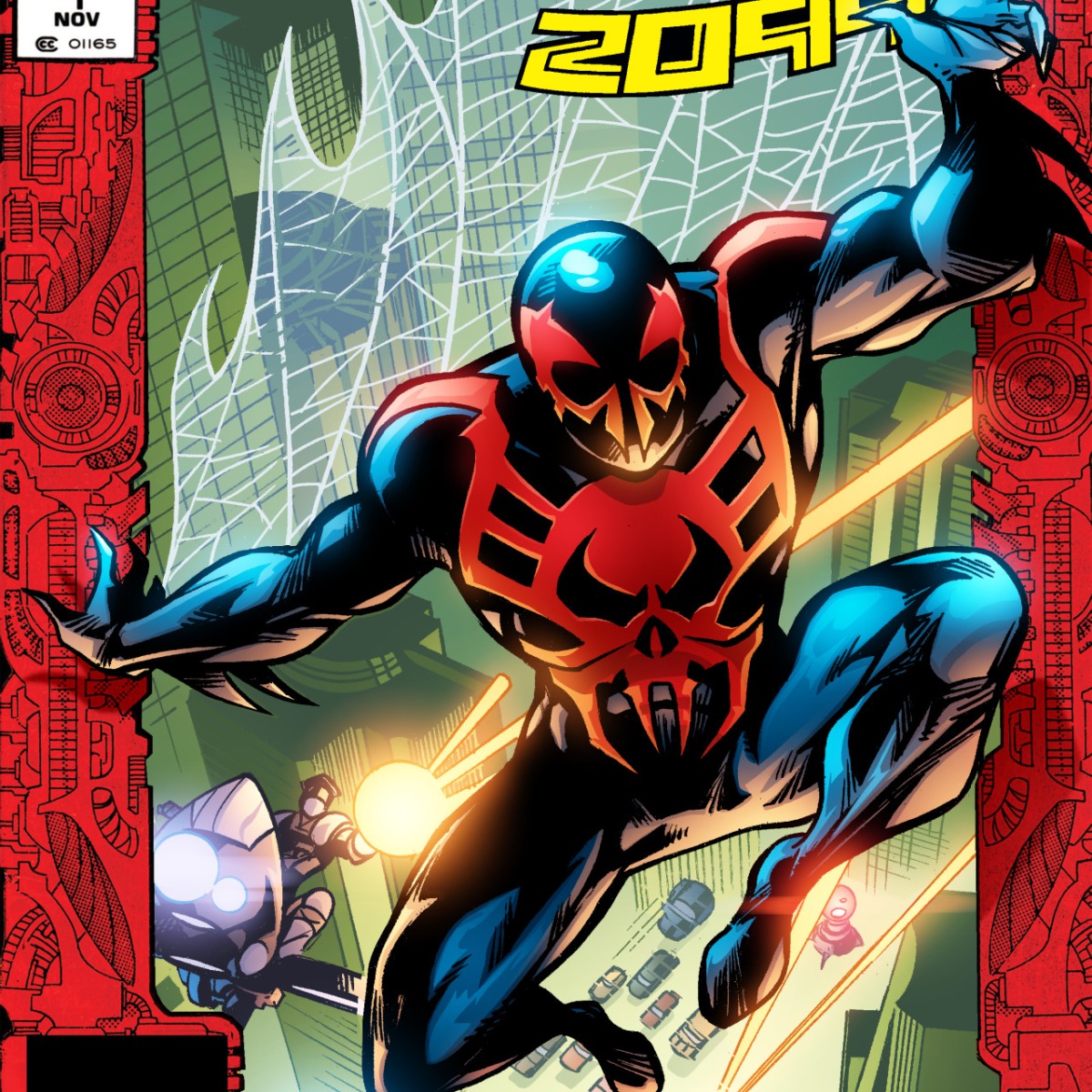SpiderMan 2099 anniversary – Comic cover remake