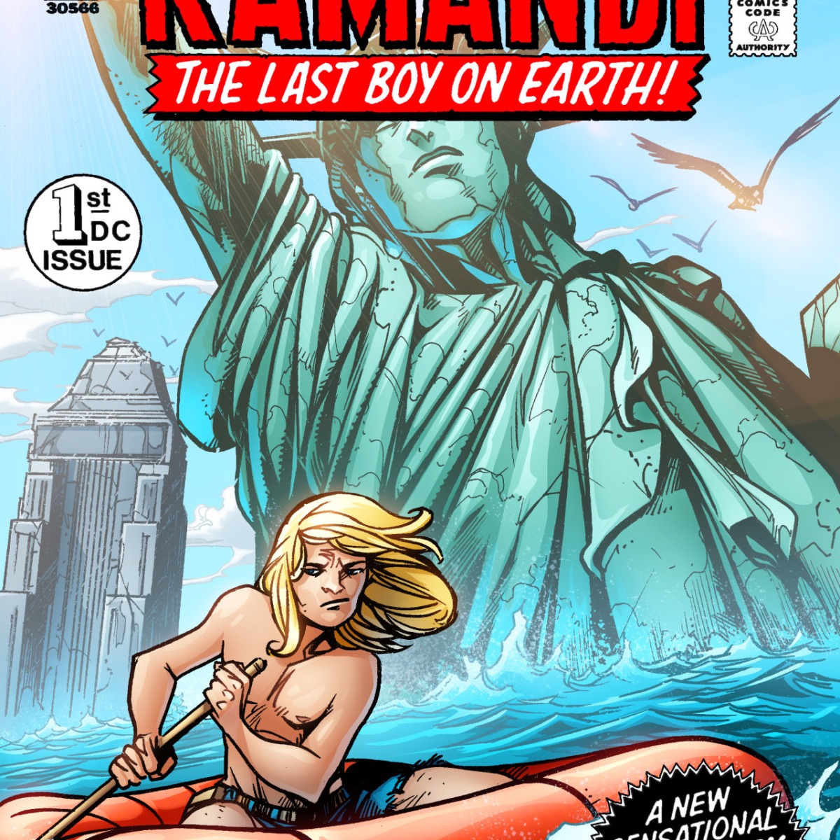 Kamandi anniversary – Comic cover remake