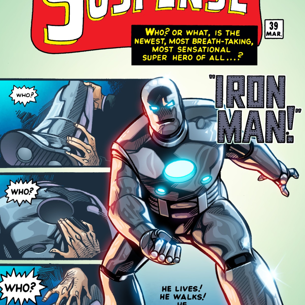 IronMan anniversary – Comic cover remake