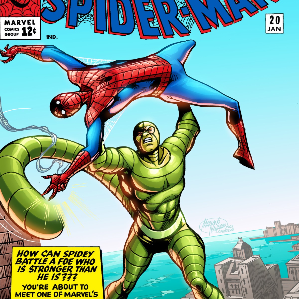 Scorpion anniversary – Comic cover remake