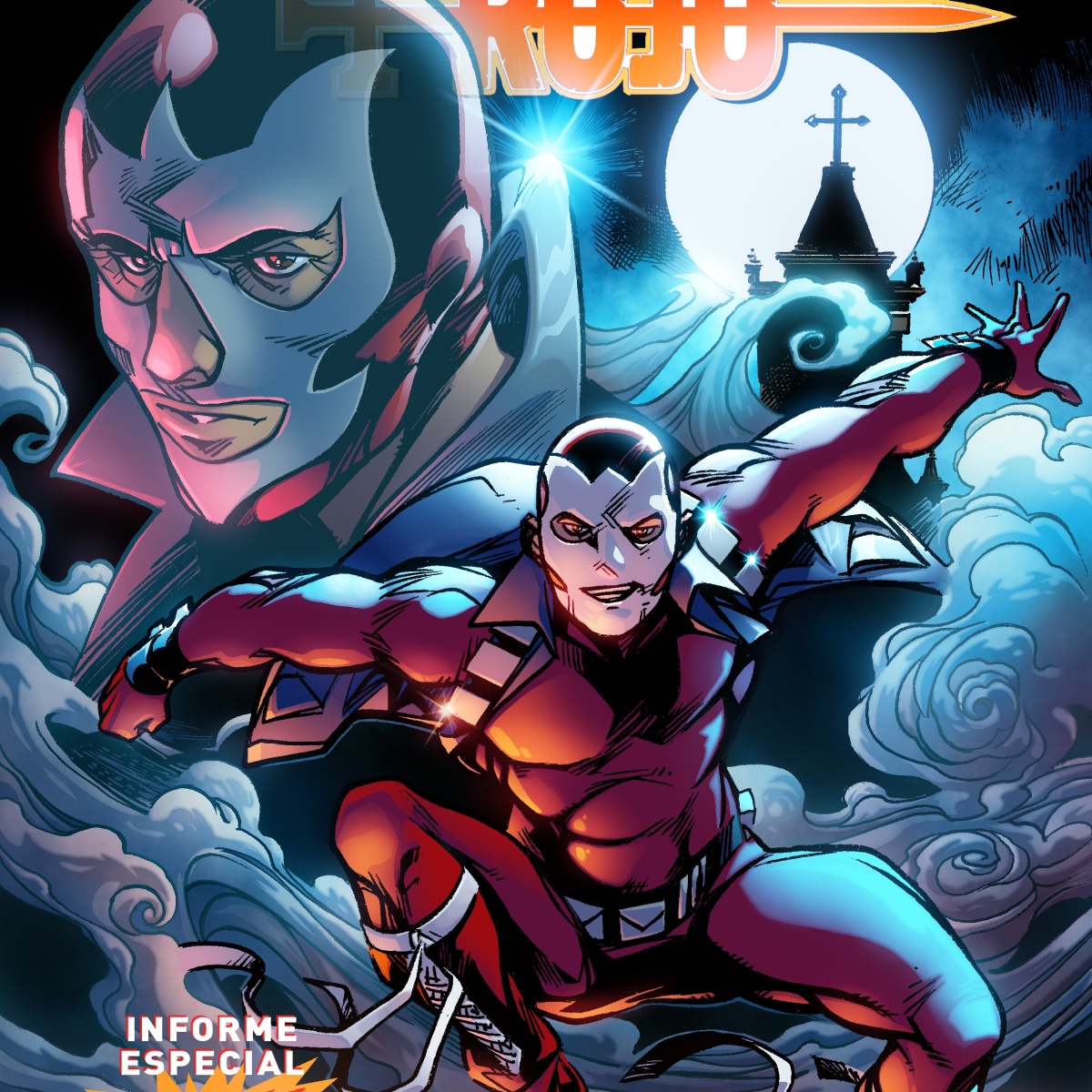 Caballero Rojo anniversary – Comic cover remake.