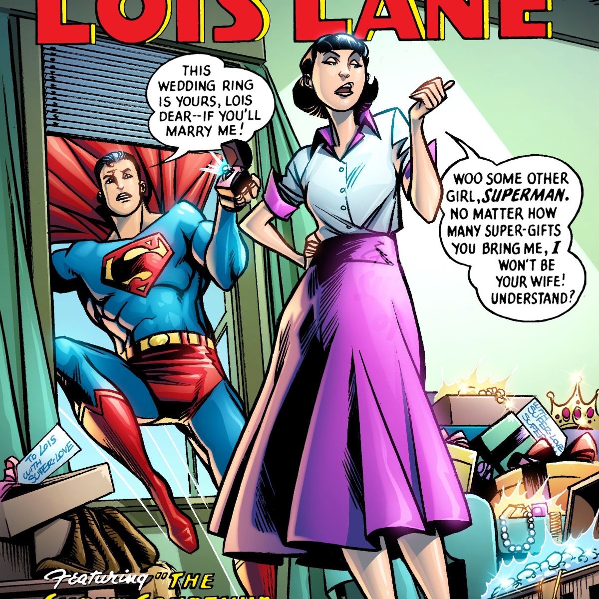 Lois Lane anniversary – Comic cover remake