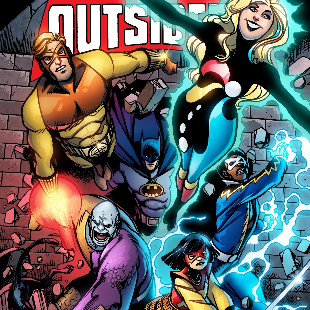 Outsiders anniversary – comic cover remake