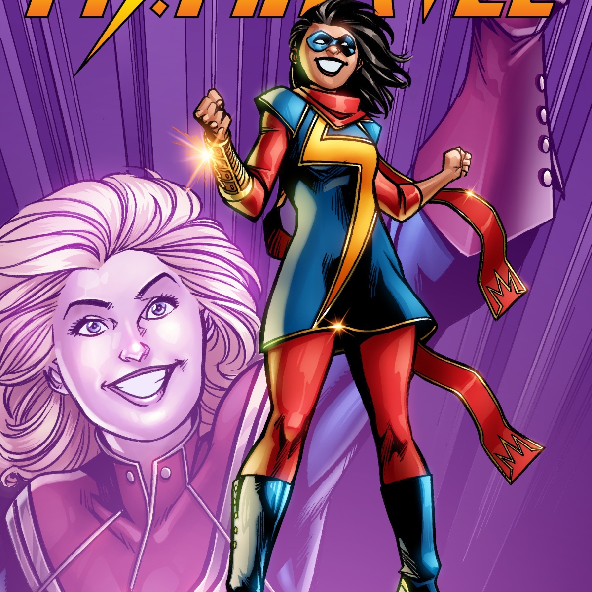 Ms. Marvel anniversary – comic cover remake