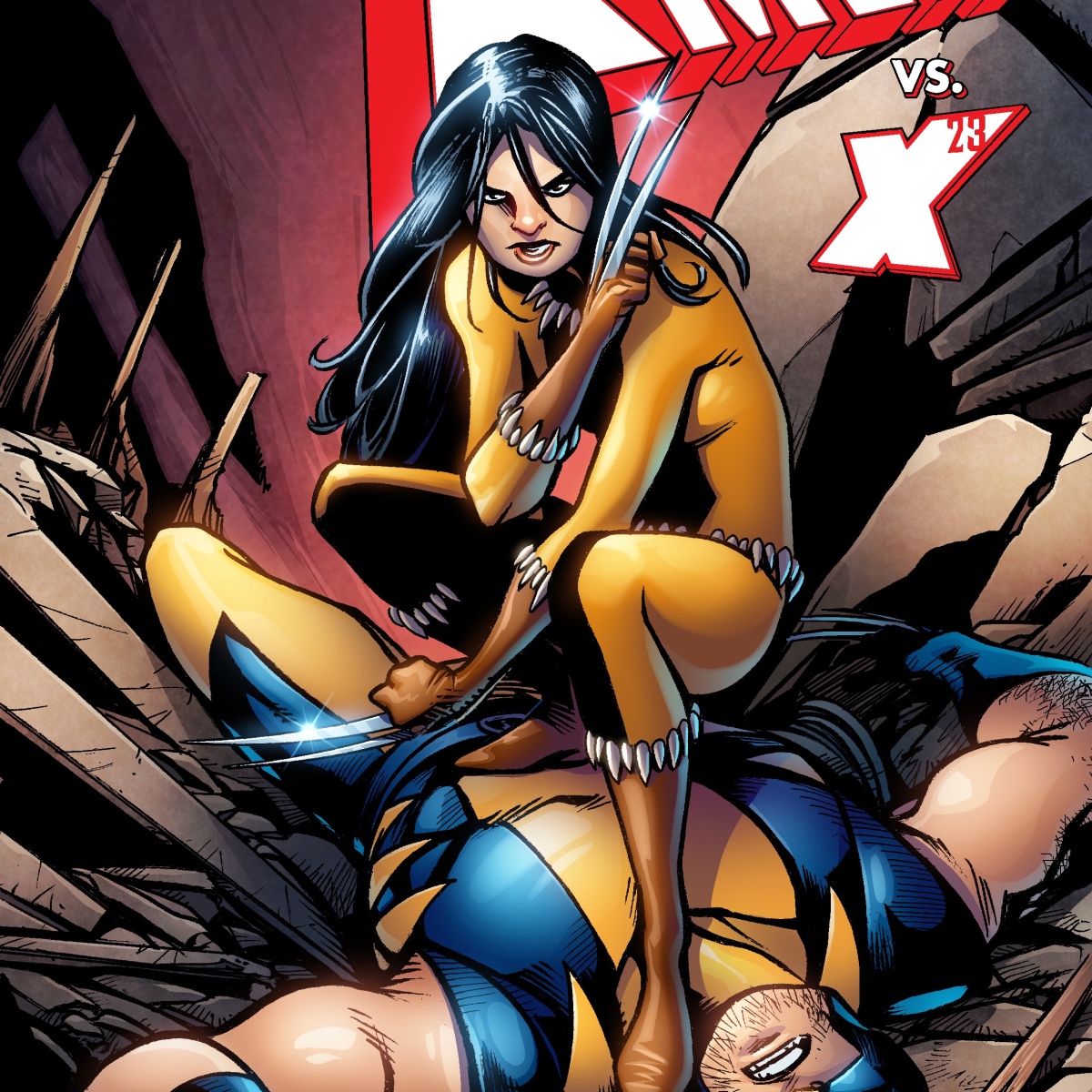 X-23 anniversary – comic cover remake
